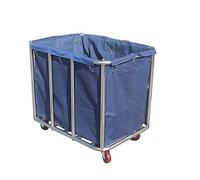 Heavy Duty Movable Serving Cart - Commercial Laundry Sorter Trolley Multi-Purpose Household Utility Cart with Wheels for Easy Transport and nization