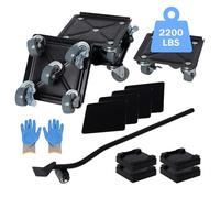 Heavy Duty Movers with 5 Wheels, 2200lbs Load Capacity, 360° Rotation - Ideal for Easy Moving of Furniture and Appliances