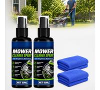 Heavy Duty Mower Cleaner Degreaser Spray, Lawn Mower Cleaner (50ml 2Set) | Multi-surface Grease Remover for Metal & Plastic Surfaces
