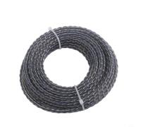 Heavy Duty Mower Line 2mm 20m High Strength Plastic Core(10mx3.5mm 2pcs) | High-strength nylon material, wear-resistant, tear-proof, flexible operation, long for service life