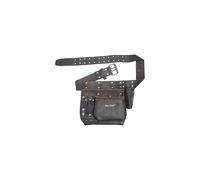 Heavy Duty Multi-pocket Tool & Nail Pouch - tool oil tanned heavy duty nail pouch pocket multi leather professional new