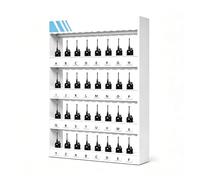 Heavy Duty Multi Slot Radio Charging Storage Holder Rack, Wall Mounted Multi-Device Two Way Walkie Talkie Organizer Stand for Industrial/Logistics/Outdoor