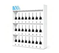 Heavy Duty Multi Slot Radio Charging Storage Holder Rack, Wall Mounted Multi-Device Two Way Walkie Talkie Organizer Stand for Industrial/Logistics/Outdoor