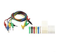 Heavy Duty Multimeter Probes 15A Nickel-Plated Copper Tips