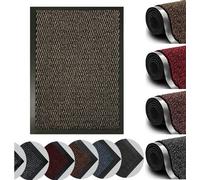 Heavy Duty Non Slip Barrier Mat - Brown 90 X 120 Cm