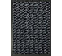 Heavy Duty Non-Slip Barrier Mat - Dirt Trapper Shoe Scrapper - Absorbent Rubber Mats - For Floor Kitchen Entrance Rugs Carpet Runner Front Door - Machine Washable - Light Weight (Blue, 50 x 80)