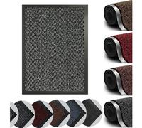Heavy Duty Non Slip Barrier Mat - Silver Grey 60 x 80 cm