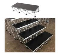Heavy Duty Non-slip Choral Risers for Church, 20 40 60 Cm Portable Step for Group Photo, Folding Modular Stage Step for Event Performance Pub Singing Weddings(122x34x40cm/48x14.6x15.7in)