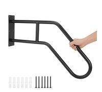 Heavy-Duty Non-Slip Handrails Handrails for Outdoor Steps Wall Mounted Stair handrail Outdoor 1-3 Steps Applies to Stair Handrail for Children, Senior, Pregnant Women,Disabled