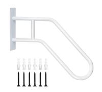 Heavy-Duty Non-Slip Handrails Stair Rail for Outdoor Steps U-Shape Safety Handle Grab Bars for Gardens, Hotels, Schools, Porch Entry(Gold,58cm/22.8in)