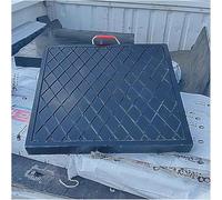 Heavy Duty Non-Slip Outrigger Pad for Crane, Fire Truck - HDPE/UHMWPE Support Pad Prevents Sinking, Provides Stability on Soft Ground, Mud, for Heavy Lifting, Road Construction, Excavator, Bulldozer