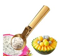 Heavy Duty Non-Slip Stainless Steel Cookie Spoon - Sandwich Ice Cream Ladle, for Buffet Desserts Party Kitchen Home Fruit Candy Popcorn Watermelon Cookie