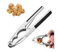 Heavy Duty Nut Cracker - Non-Slip Handle Walnut and Pecan Sheller for Black Walnuts Hazelnuts | Multi-Use Seafood Tool for Home Restaurant Camping | for Apartment, Dorm, Party, Picnic, Family