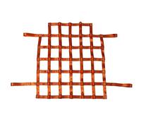 Heavy Duty Nylon Cargo Hoisting Net Lifting Straps for Construction Rigging Towing & Moving Strong Load Bearing Material Handling Net for Trailers