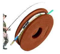 Heavy Duty Nylon Rope - Cable Set with Heavy Duty Hook-Linked Finish, Transparent Water Resistant Wire for Fishing Lovers for Fishes, Transparent Wire -