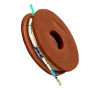 Heavy Duty Nylon Rope - Cable Set with Heavy Duty Hook-Linked Finish, Transparent Water Resistant Wire for Fishing Lovers for Fishes, Transparent Wire -
