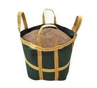 Heavy-Duty Nylon Sling Lifting Bag - Durable Reusable Cargo Lifting Pad Net for Cranes & Forklifts - Anti-Tear, High Load Capacity for Safe Lifting & Rigging