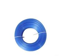 Heavy Duty Nylon Trimmer Line 1.6mm 2.0mm 2.4mm x 30m, Blue Grass String Spool for Garden Lawn Mower Eater Replacement Parts, Core-Reinforced Wire for(1.6mm)