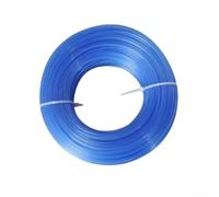 Heavy Duty Nylon Trimmer Line 1.6mm 2.0mm 2.4mm x 30m, Blue Grass String Spool for Garden Lawn Mower Eater Replacement Parts, Core-Reinforced Wire for(2.4mm)
