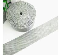 Heavy Duty Nylon Webbing 10M Nylon Strapping Flat for Indoor Outdoor Gear Crafting,Durable Webbing Strap for DIY Repairing Belt Camping Dog Leash (Light Grey,2.5cm Wide)