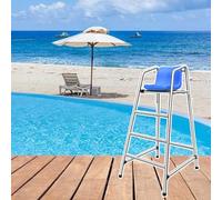 Heavy-Duty Observation Chair for Public Pools and Water Parks, Rust-Proof with 300lbs Capacity