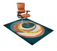 Heavy Duty Office Chair Mat 180x190 cmAntiSlip Protector for Hardwood Floors Large NonSlip Desk Mat for Rolling & Gaming Chairs Durable LowPile Carpet Under Desk