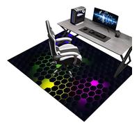 Heavy Duty Office Gaming Chair Mat for Carpeted & Hardwood Floors, 120 x 140 cm Office Chair Mat Protector Rug