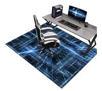 Heavy Duty Office Gaming Chair Mats for Carpet, Hardwood protection, Mat Protectors for Rolling Chairs - 120 x 160 cm