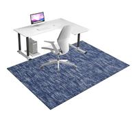 Heavy Duty Office Gaming Chair Mats for Carpeted and Hardwood 140 x 160 cm Floor Carpet Protector Chair Mat for Home & Office Floor Mat for Office Chair Anti-skidding Desk Chair Mat for Rolling Chair