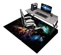 Heavy Duty Office Gaming Chair Mats for Carpeted and Hardwood Floor, 120 x 140 cm Office Chair Mat for Carpet, Floor Protectors for Rolling Chairs, Desk Chair Mat for Carpeted Floors, Protector Rug