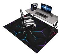 Heavy Duty Office Gaming Chair Mats for Carpeted and Hardwood Floor, 120 x 150 cm Office Chair Mat for Carpet, Floor Protectors for Rolling Chairs, Desk Chair Mat for Carpeted Floors, Protector Rug