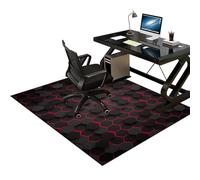 Heavy Duty Office Gaming Chair Mats for Carpeted and Hardwood Floor, Desk Chair Mat, Carpet Protector Chair Mat for Home and Office, Hard-Floor Chair Mats, Floor Mat for Office Chair 160 x 180 cm