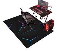 Heavy Duty Office Gaming Chair Mats for Carpeted and Hardwood Floor, Office Chair Mat for Carpet, Desk Chair Mat for Carpeted Floors, Floor Protectors for Rolling Chairs, Protector Rug 160 x 180 cm