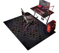 Heavy Duty Office Gaming Chair Mats for Carpeted and Hardwood Floor, Office Chair Mat for Carpet, Desk Chair Mat for Carpeted Floors, Floor Protectors for Rolling Chairs, Protector Rug 140 x 180 cm