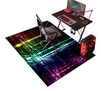 Heavy Duty Office Gaming Chair Mats for Carpeted and Hardwood Floor, Office Chair Mat for Carpet, Desk Chair Mat for Carpeted Floors, Floor Protectors for Rolling Chairs, Protector Rug 120 x 140 cm