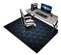 Heavy Duty Office Gaming Chair Mats for Carpeted and Hardwood Floor, Office Chair Mat for Carpet, Floor Protectors for Rolling Chairs, Desk Chair Mat for Carpeted Floors, Protector Rug 70 x 100 cm