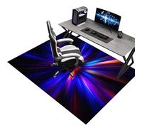 Heavy Duty Office Gaming Chair Mats for Carpeted and Hardwood Floor, Office Chair Mat for Carpet, Floor Protectors for Rolling Chairs, Desk Chair Mat for Carpeted Floors, Protector Rug 70 x 100 cm