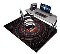 Heavy Duty Office Gaming Chair Mats for Carpeted & Hardwood Floor - 100 x 140 cm Desk Chair Mat Protectors