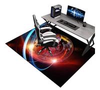 Heavy Duty Office Gaming Chair Mats for Hardwood Floor, Chair Rolling Mat 120 x 140 cm, Computer Desk Floor Mat for Wood Floors, Large Floor Protector Rug, Floor Protection Mat for Carpeted Floor
