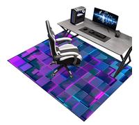 Heavy Duty Office Gaming Chair Mats for Hardwood Floor, Chair Rolling Mat 70 x 100 cm, Computer Desk Floor Mat for Wood Floors, Large Floor Protector Rug, Floor Protection Mat for Carpeted Floor
