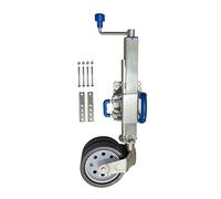 Heavy Duty Offroad 5000LBS Dual Wheel Up Trailer Jack 4 X Adjustable Height Positions Caravan Camper Boat for Caravan, Campervan, Boat, Motorhome