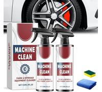 Heavy-Duty Outdoor All Purpose Cleaner, 3 In 1 Machine & Wheel cleaner Spray, Professional Farm & Offroad Equipment Cleaner, Quick Polish & Refurbishment, Safe On Most Rim Finishes (1 pcs)