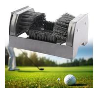 Heavy Duty Outdoor Boot Scraper, Stiff Bristle Shoe Cleaner Brush, Floor Mountable, Remove Mud Dirt Snow Grime from Boots, Golf & Sports Shoes