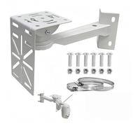Heavy Duty Outdoor Camera Wall Mount - Ideal for CCTV Cameras and CCTV Systems - The Mast Mount is Flexible to Ensure Stability
