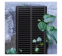 Heavy Duty Outdoor Drain Cover, Durable Plastic Gutter Plate for Driveways and Sidewalks, Replacement Trench Cover and Drain Strainer