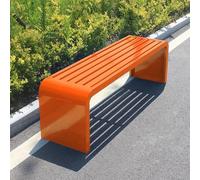 Heavy-Duty Outdoor Garden Bench, Metal Patio Seating, All-Weather Park Bench for Garden, Balcony, Porch, Load Capacity 660lbs, 100cm/39.3in - Perfect for Outdoor Relaxation
