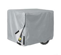 Heavy Duty Outdoor Generator Cover Waterproof Sunscreen Dustproof with Tear Resistant Construction and Sealed Seams for Reliable Weather Protection (Gray)
