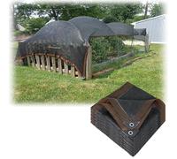 Heavy Duty Outdoor Shade Cloth - Sunblock Garden Shade Net Breathable Mesh Tarp with Grommets for Greenhouse Backyard Pergola - Available in 1.5x1.5m 3x9m 4.5x13.5m 15x15m (6x7.5m)