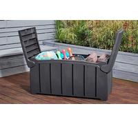 Heavy Duty Outdoor Storage Box Organise Garden Lockable Trunk Strata Ward 322L