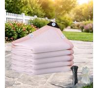 Heavy Duty Outdoor Sun Shade Cloth 55% - Pergola Shade Cover with Grommets - Privacy Screen Mesh Tarp for Greenhouse, Bird Netting, 5x31ft, UV Protection